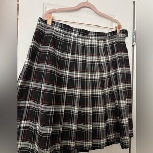 Plaid Skirt